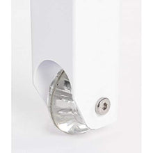 Lettino Impilabile Konnor Bianco con Ruote Cx21 Bizzotto cod.0662284