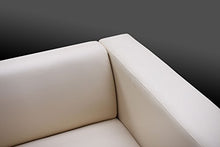 Serie Lille M65 divano sofa 3 posti 70x75x191cm ~ rosso pelle