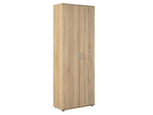 Esidra Altoona Armadio 2 Ante, Legno, Rovere, 70x34x189 cm