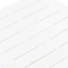 SKM Tavolo da Giardino Pieghevole Bianco 45x43x50 cm in Plastica