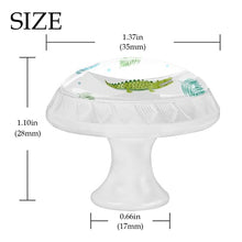 Maniglie per cassetti Manopole per cassetti Manopole rotonde Confezione da 4 per armadietto, cassetti, cassettiere, cassettiere ecc - WatercolCrocodile