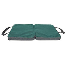 Eddwiin Cuscino in Ginocchio - Cuscino in Ginocchio da Giardino in Memory Foam Cuscino in Ginocchio da Giardinaggio Tappetino per Ginocchia (impiombatura Grigio Verde)