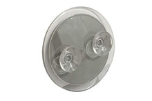 Specchio con ventose e ingrandimento di 7x - diametro 15 cm