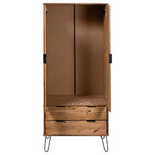 Armadio New York Range in legno massello di pino chiaro