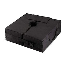 Supporto Ombrellone Base Umbrella Base Borsa Peso con grande maniglia di apertura per Patio Beach scoperta Ombrello Pennoni nero del basamento
