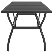 vidaXL Set da Pranzo da Giardino 7 pz in Textilene e Acciaio