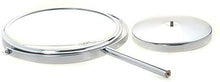 Trucco specchio con luci Specchio cosmetico indipendente 5x zoom, specchio da tavolo a specchio da 8 pollici trucco specchio per camera da letto per bagno con camera da letto, specchio da barba cosmet