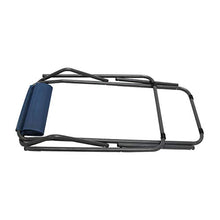 Homecall Sedia a dondolo pieghevole in alluminio colore blu