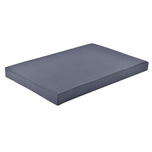 [neu.haus] Fodera per Cuscini e Spugne 120 x 80 x 10 cm Rivestimento Uso Interno Esterno Grigio Scuro