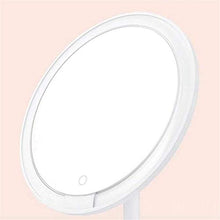 ASFF Specchio per Il Trucco Specchio per Trucco LED Ricaricabile Portatile con 3 modalità di Illuminazione Dimmerabili Forma E Design Moderni