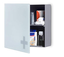 Blomus Medico Cabina di Pronto Soccorso, Bianco, H, B 35 cm, T 12 cm