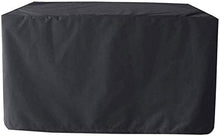 60X60X80cm Coperture per mobili da giardino impermeabili, copertura per mobili da giardino rettangolare, divano protettore per esterni, tavolo da patio e sedia, impermeabile, antipolvere, nero, 28 mi
