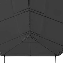 Tidyard Gazebo da Giardino, Gazebo da Esterno 600x298x270 cm Antracite