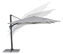 Bizzotto Ombrellone Braccio Ines 3x4 Ant-Grigio Chiaro T cod.0795606