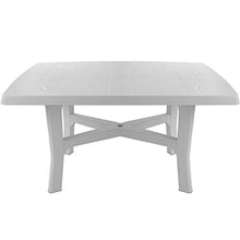 TAVOLO RETT.138X88 RODANO B.CO
