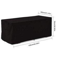ZYZY Copertura per mobili da giardino con sfiato d'aria, copertura per box da terrazza per esterni