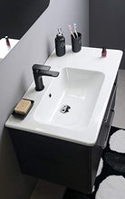 Lavabo con ripiano destro, lavabo da incasso 80 x 50 cm, extra Glaze