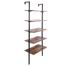 HYM Organizzatore dello Standshelf degli Scaffali Stabile di 5 Piani per Il Pavimento per L'Ufficio per L'Ufficio