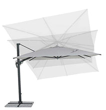 Bizzotto Ombrellone Braccio Ines 3x4 Ant-Grigio Chiaro T cod.0795606