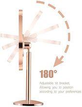 LBWARMB Trucco Specchio con luci Vanity Trucco Illuminato Specchio Specchio Dressamento Casa Beauty Vanity Trucco Specchio Specchio Touch Screen 180 Gradi Rotazione Gratuita