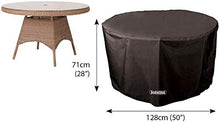 N / A Copre mobili da Giardino, Tavolo da Giardino, coperture Impermeabili, Robusto 420D Oxford Coperto Set Tabella di Patio di mobili da Giardino Rotondo, Diverse Misure,239 ×