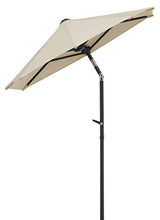 Schneider - Ombrellone Salerno Mezzo, 150 x 150 cm, Colore Naturale