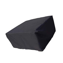 Litulituhallo - Copertura per tavolo da patio da 48 pollici, impermeabile, colore: Nero