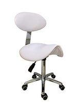 Sgabello con Schienale (BIANCO)