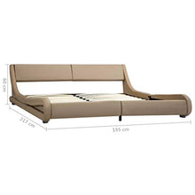 SKM Giroletto Cappuccino in Similpelle 180x200 cm (41.5kg)