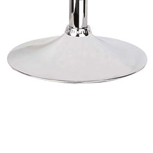 Muebles Home - Set di 2 sedie da bar per la colazione, per sala da pranzo, sgabelli regolabili in altezza, in pelle PU, con poggiapiedi cromato per cucina, bancone e casa, colore: bianco