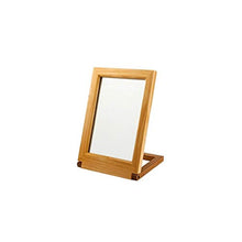 GAOLE Specchio da tavolino per Trucco Specchio, Specchio da tavolino per Legno Semplice HD Specchio da Viaggio Bellezza