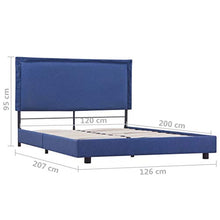 SKM Giroletto Blu in Tessuto 120x200 cm (25kg) Blu-0992