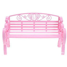 Sedia in plastica per bambola, graziosa e durevole, in stile miniatura, stile moderno, per giardino, patio, parco e giardino