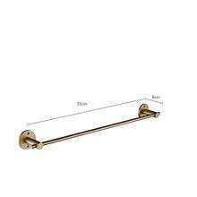 WHSS. Portasciugamani in Rame Dorato for Bagno in Ottone Massiccio Appendiabiti da Bagno in Ottone