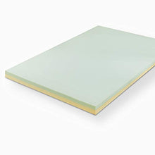 ZINUS Coprimaterasso in memory foam al tè verde | 140 x 190 cm | OEKO-TEX | Per materassi, letti e divani