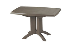 GROSFILLEX Vega Tavolo, PVC, Grigio, 118 x 77 x 72 cm