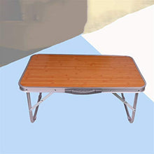 SXGKY Scrivania per Computer Pieghevole, Tavolo da Pranzo per Bambini, Tavolo in Alluminio Portatile, Sia per Uso Interno Che Esterno, 65x40x30 cm Scrivania Portatile FF