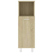 Armadio per il bagno, in rovere Sonoma 30 x 30 x 95 cm