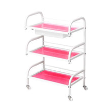 Multi-layer salone di bellezza trolley con multifunzione cassetto scorrevole mensola stabile barbiere ispessimento domestico storage