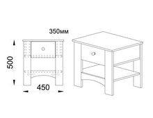 Comodino Moderno Con Anta Spaziosa e Vano Mobiletto da Camera da Letto Mobile Elegante Classico Comò Colore Chiaro Mobili 1 anta Consolle moderna