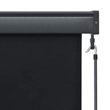 vidaXL - Tenda avvolgibile per esterni, 100 x 250 cm, colore: Antracite