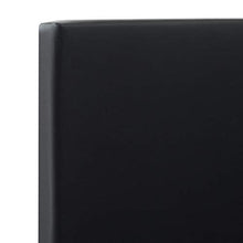 SKM Giroletto con Cassetti Nero in Similpelle 180x200 cm