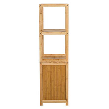 Axentia Armadietto da Bagno con 2 Ripiani, Legno ingegnerizzato, ca. 33 x 115 x 33 cm