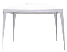 VERDELOOK Gazebo con Struttura in Ferro e Copertura in polietilene, 2x3 m, Bianco