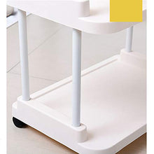 Rack Trolley Armadio Stoccaggio Stretto Atterraggio Multi-Strato può spostare la Cucina, la Scatola di immagazzinaggio del Bagno (Size : 46×31×83.5cm)