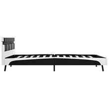 SKM Giroletto Nero con LED in Similpelle 120x200 cm (25kg)