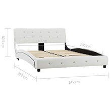 SKM Giroletto Bianco in Similpelle 140x200 cm (30.85kg)