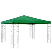 QUICK STAR Tetto di Ricambio per Gazebo 3x3m Verde