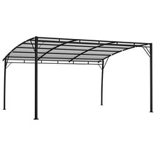 UnfadeMemory Tenda Parasole da Giardino Gazebo da Giardino 4x3x2,25 m Crema