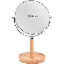 LXRZLS Specchio da Trucco Fronte-Retro da tavolino Specchio da tavolino Specchio da Trucco Girevole a 360 Gradi può Pulire Il Desktop